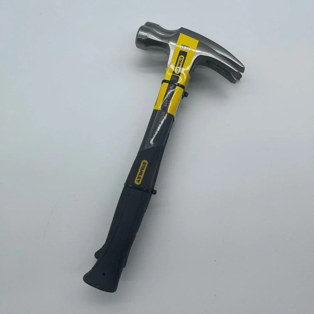 Stanley‎ 2 pack 20 & 16 oz Fiberglass Curved Claw Hammer - Durable Construction